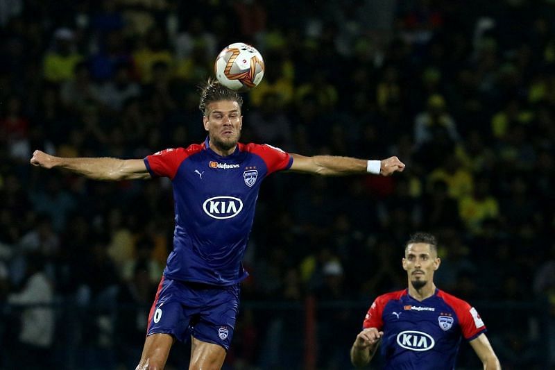 Erik Paartalu in action for Bengaluru FC