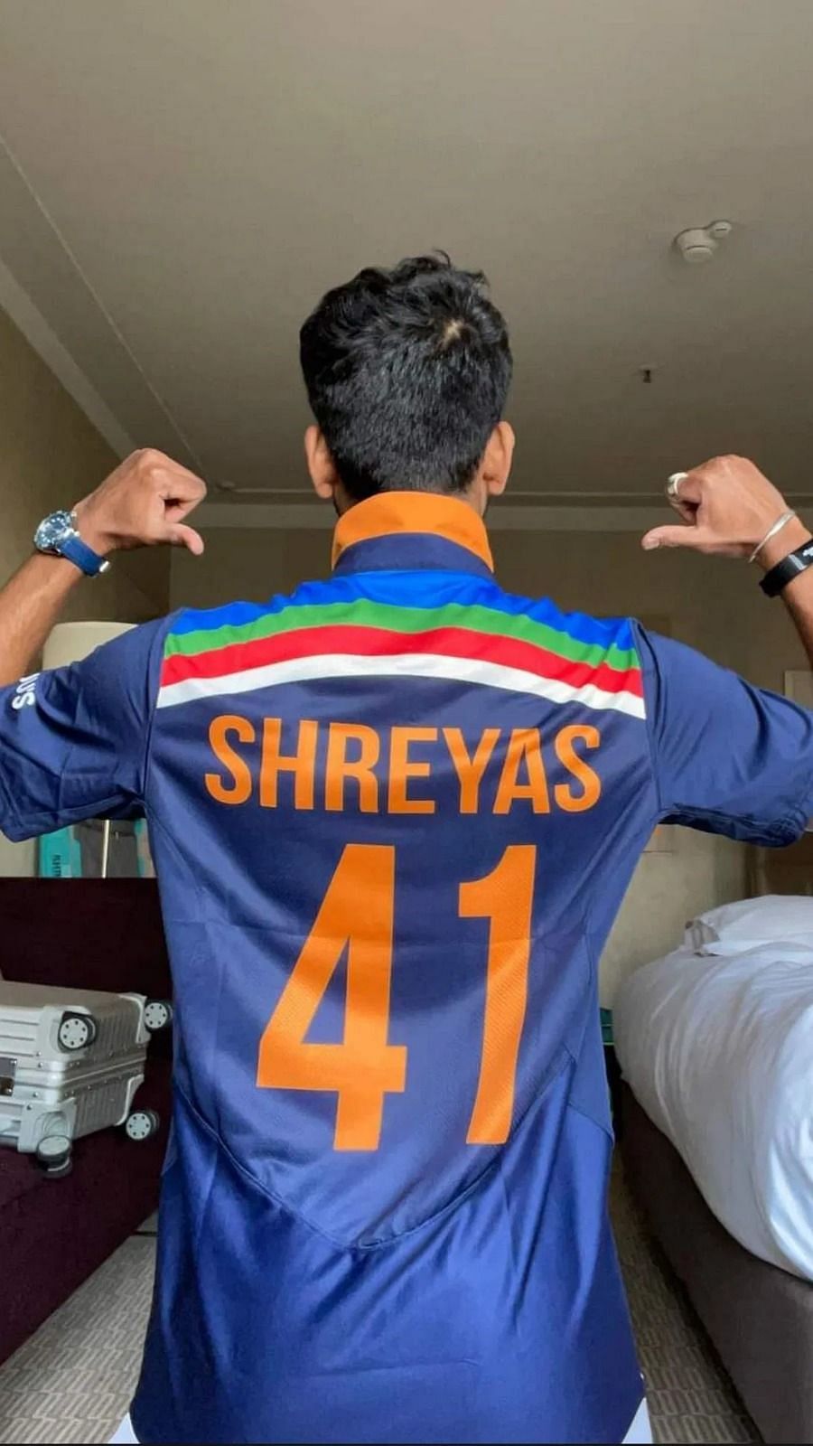 41 jersey number in cricket