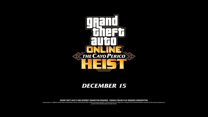 The new GTA Online update will include a new Heist as well as new music, radio stations, and weapons (Image via Rockstar Games Twitter)
