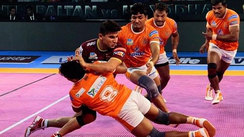 Nitin Tomar played for UP Yoddha in the fifth edition of the Pro Kabaddi League