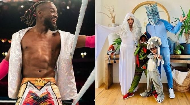 Kofi Kingston celebrates Halloween with his family after seven and a half years