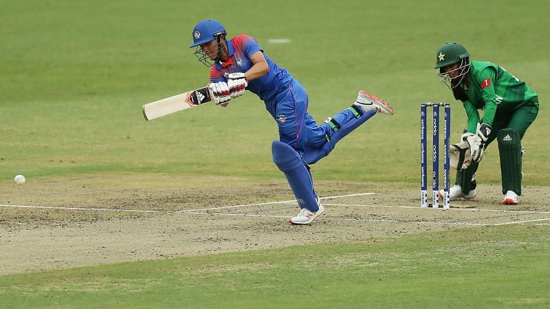 Natthakan Chantam in action for the team Thailan during the Women&#039;s T20 World Cup in Australia. Image credits - ICC