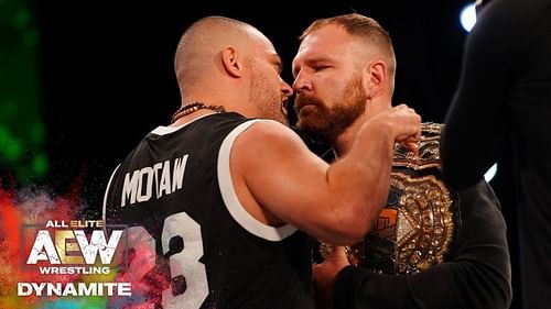 Eddie Kingston and Jon Moxley face off for the AEW Championship