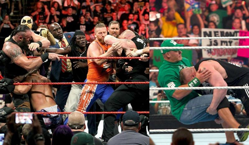 WWE में ब्रॉक लैसनर और उनकी लड़ाई को रोकना पूरे लॉकर रूम के लिए भी बिल्कुल आसान नहीं होता है