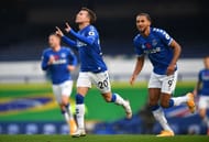 Bernard scored Everton's only goal of the game