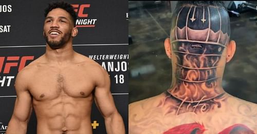 UFC star Kevin Lee's wild head tattoo has made the press this week