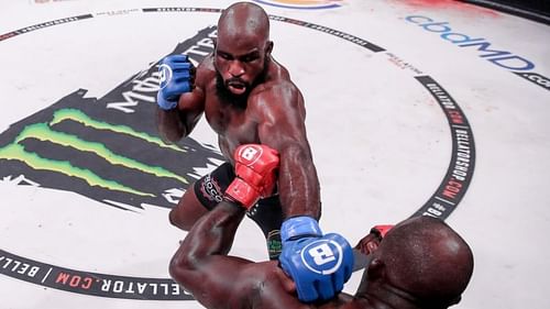 Corey Anderson defeated Melvin Manhoef in impressive fashion at Bellator 251