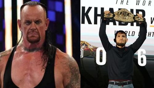 The Undertaker and Khabib Nurmagomedovthe under