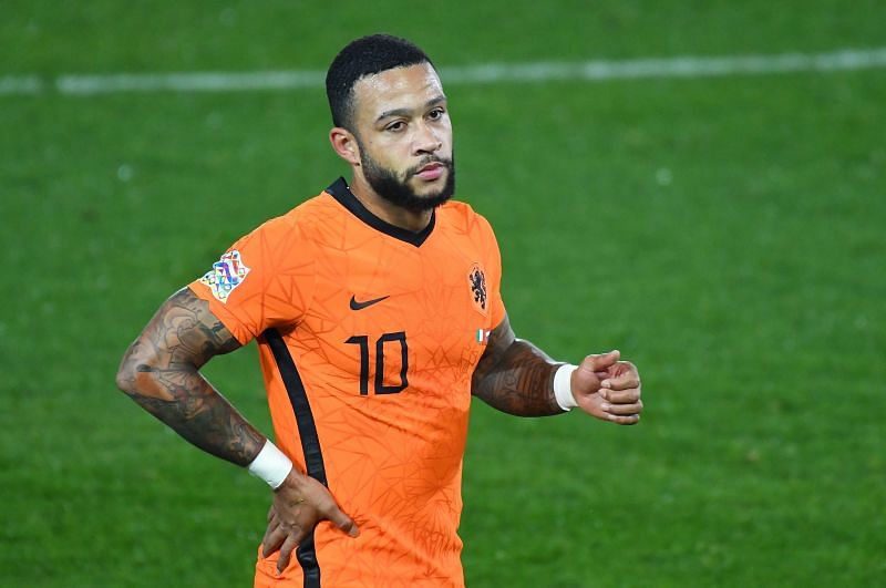 Memphis Depay did not have a good game against Spain