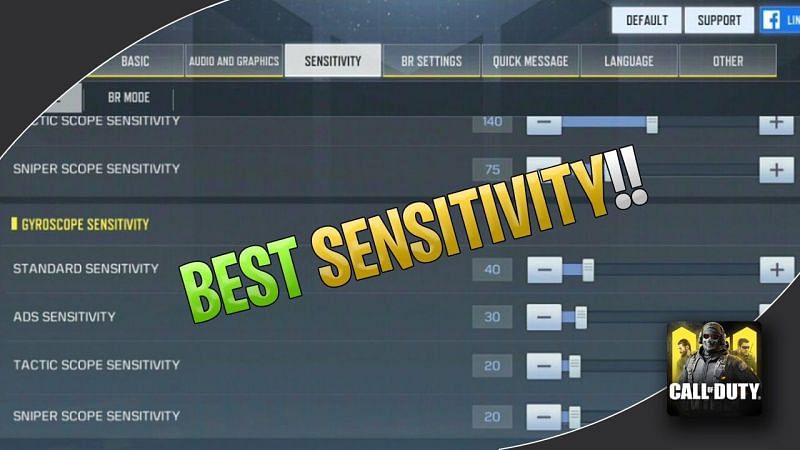 Best settings for CoD: Mobile Season 10 - Charlie INTEL