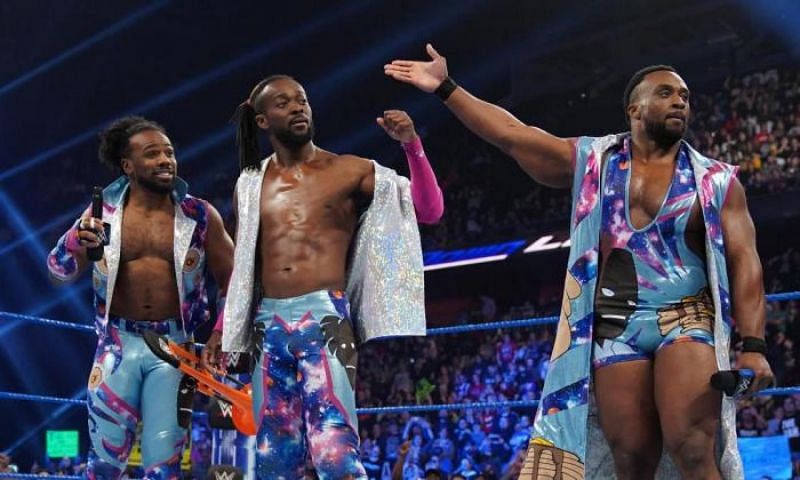The New Day was split earlier this year in the Draft