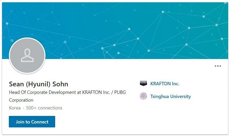 LinkedIn profile of Sean (Hyunil) Sohn