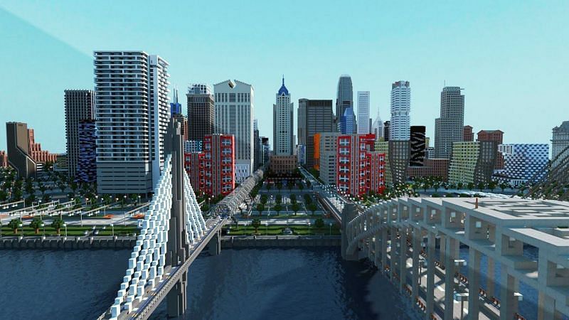 Explore Minecrafts Largest City Greenfield