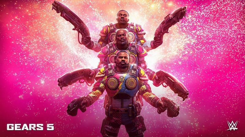 Xbox gamers got a big surprise this morning when Gears 5 added WWE superstars, The New Day, to the game.