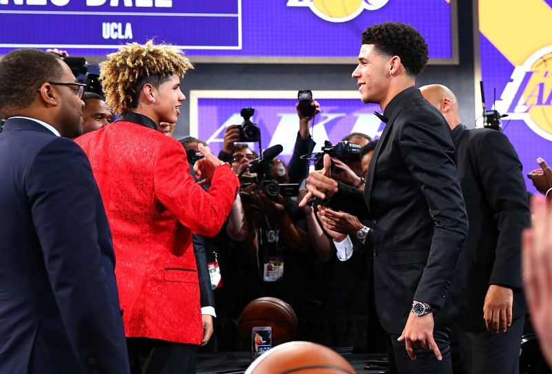 LaMelo and Lonzo Ball