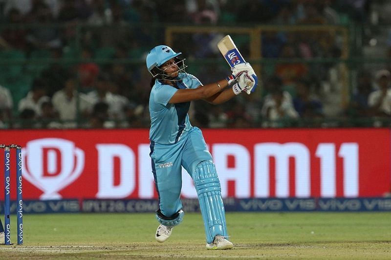 Harmanpreet Kaur in action for the Supernovas. Image credit - IPL