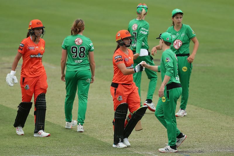 The Melbourne Stars take on the Perth Scorchers in the first semi-final of the 2020 WBBL.