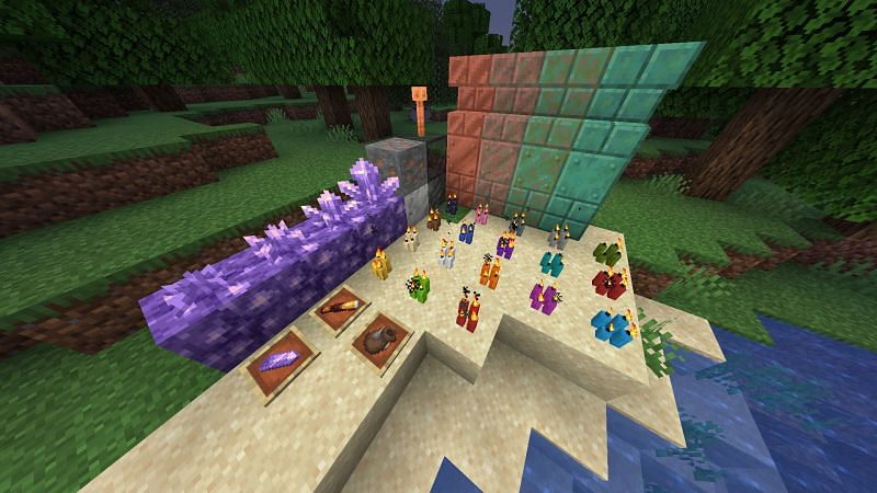 Minecraft's first Caves & Cliffs snapshot is out