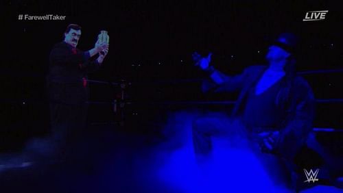 The Undertaker had his 'Final Farewell' at WWE Survivor Series and the wrestling world reacted on Twitter.