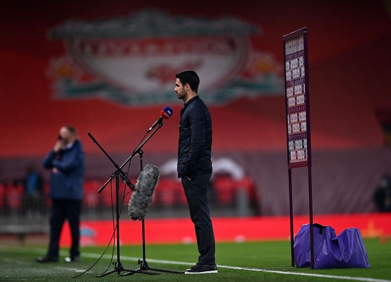 Arsenal manager Mikel Arteta