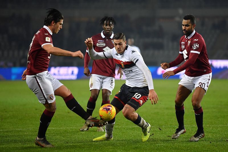 Genoa will face Torino in a midweek Serie A