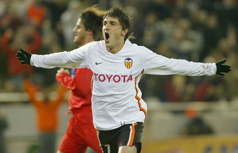 David Villa established himself as one of the greatest strikers in Valencia&#039;s history.