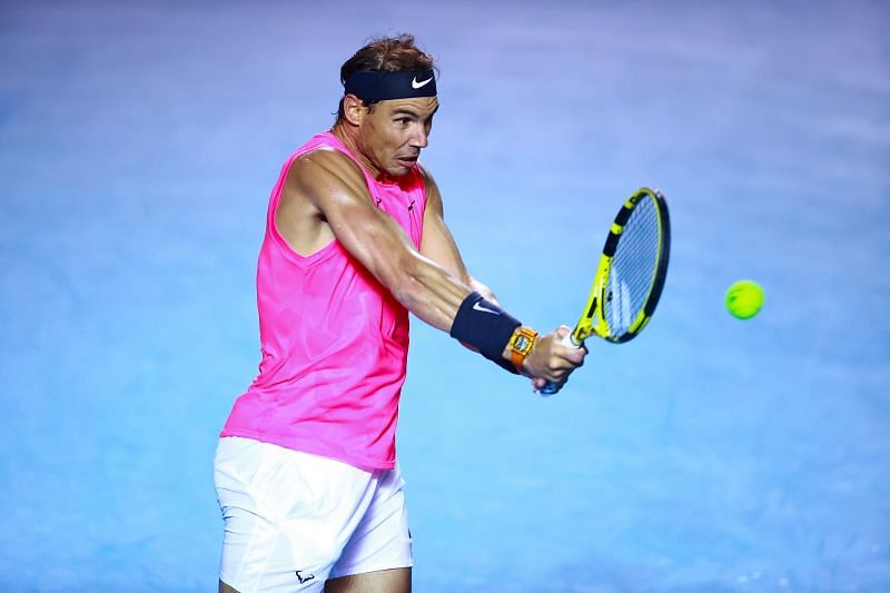 Rafael Nadal at the Telcel ATP Mexican Open 2020