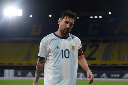 Lionel Messi is in contention for Argentina