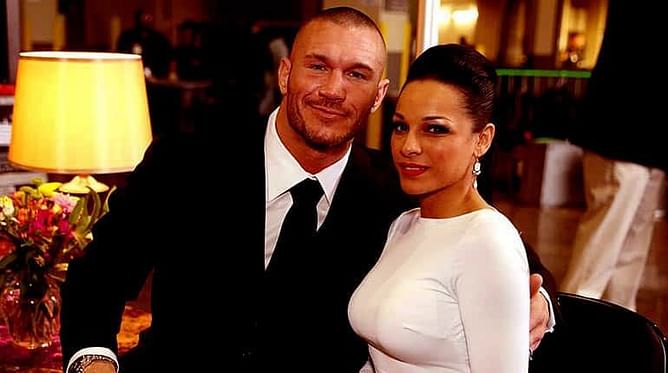 Randy Orton's wife reacts to him being fined; has a special request for the fans