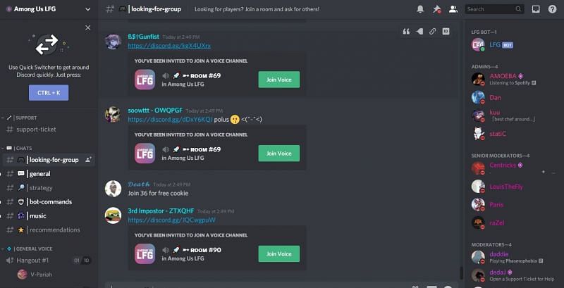 5 Best Among Us Discord Servers In