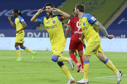 Kerala Blasters were pegged back and had to make do with a 2-2 draw (Credits: ISL)