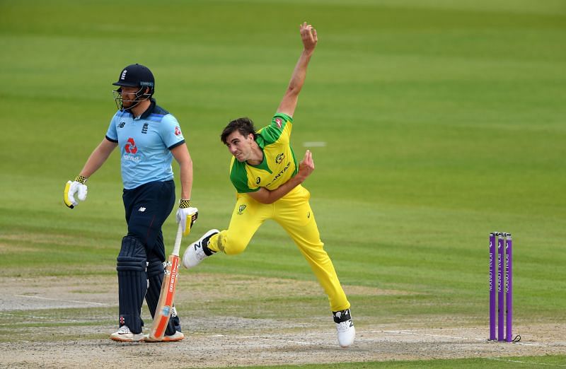 Pat Cummins took 4 wickets on the England tour earlier this year