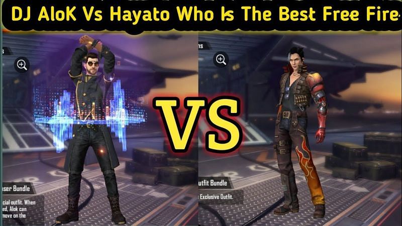 Dj Alok Vs Hayato Firebrand Who Is The Better Character In Free Fire