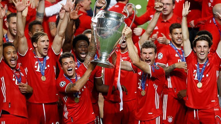 Bayern Munich won the continental treble last season.