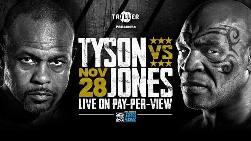Mike Tyson and Roy Jones Jr. return to the ring on November 28th