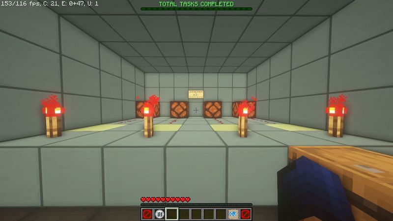 The wires task. Image via Minecraft