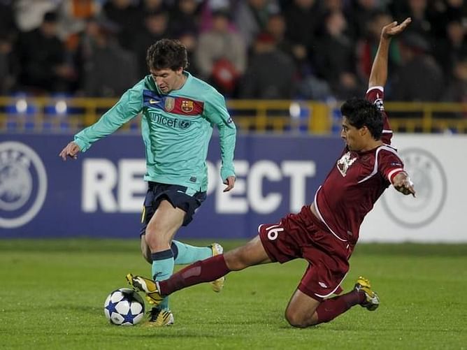 What has befallen Rubin Kazan, a club that once floored mighty Barcelona?