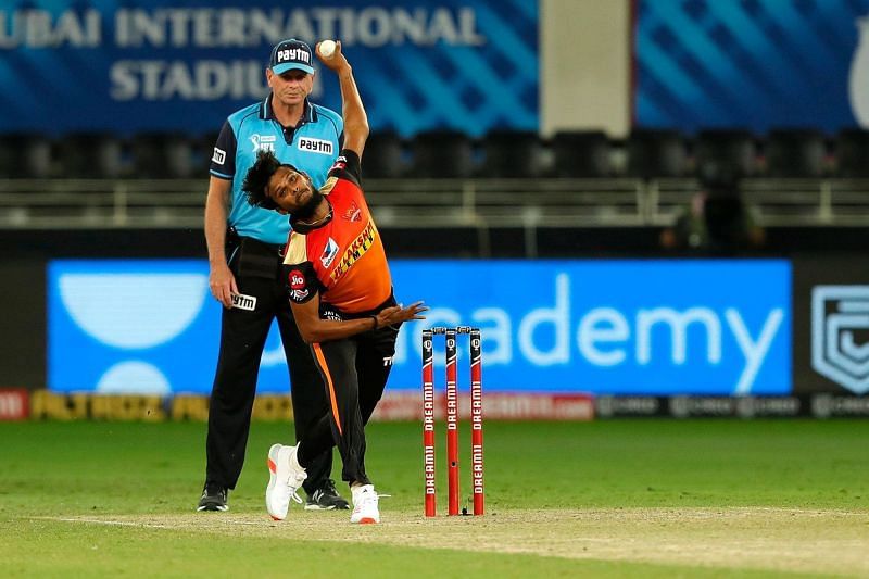 Natrajan was the king of yorkers. Pic Courtesy: IPLT20.com