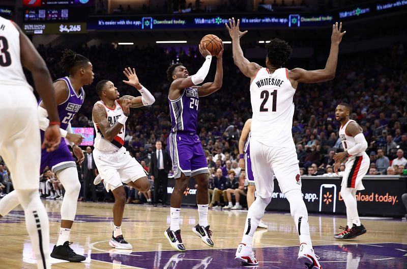 Portland Trail Blazers v Sacramento Kings