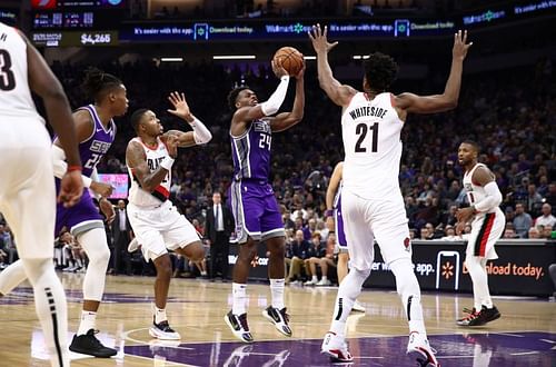 Portland Trail Blazers v Sacramento Kings