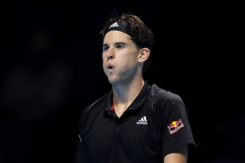 Dominic Thiem at the Nitto ATP Finals