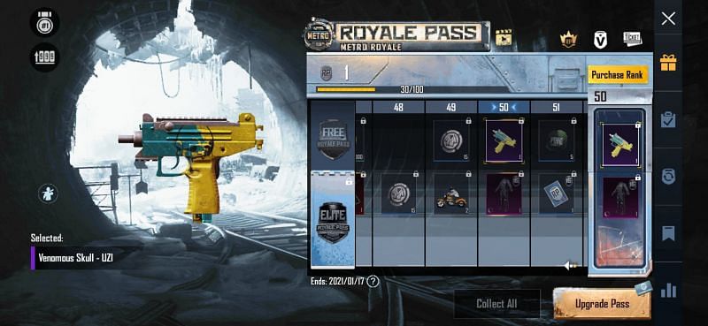 Royale Pass rewards