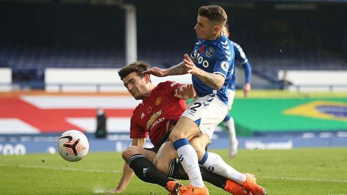 Harry Maguire&#039;s challenge left Lucas Digne motionless on the field for a few minutes