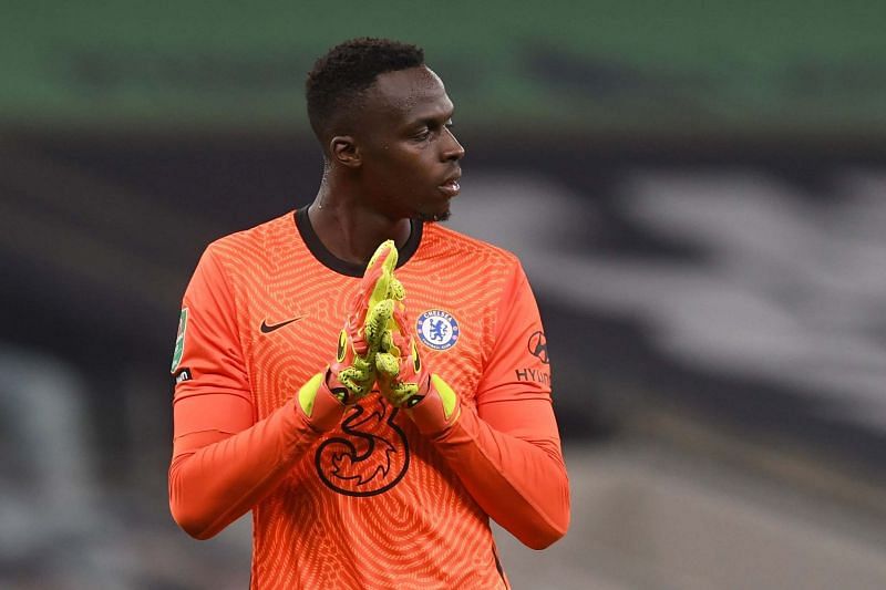 Edouard Mendy has now kept six consecutive clean sheets for Chelsea.