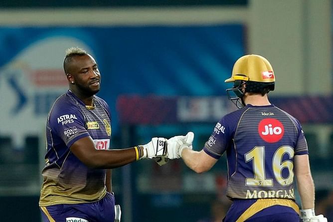 IPL 2020, Twitter Reactions - इयोन मॉर्गन और आंद्रे रसेल की तूफानी पारी को लेकर ट्विटर पर आई प्रतिक्रियाएं