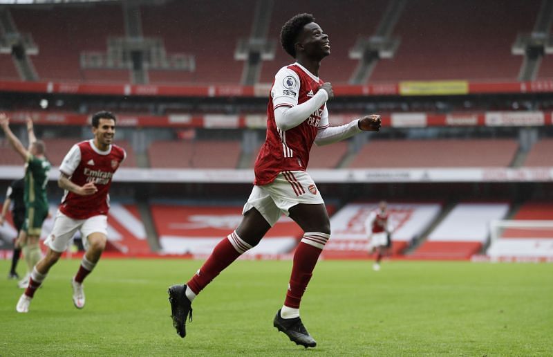 Bukayo Saka is arguably Arsenal&#039;s best young star right now.