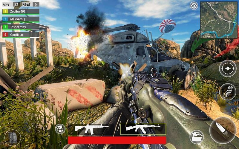 5 best offline games like Free Fire under 50 MB