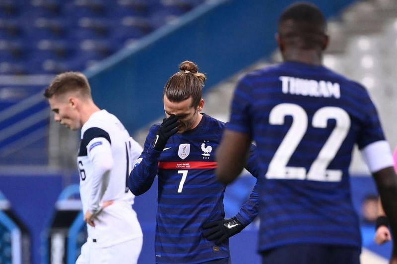 France lost 2-0 to Finland in Paris