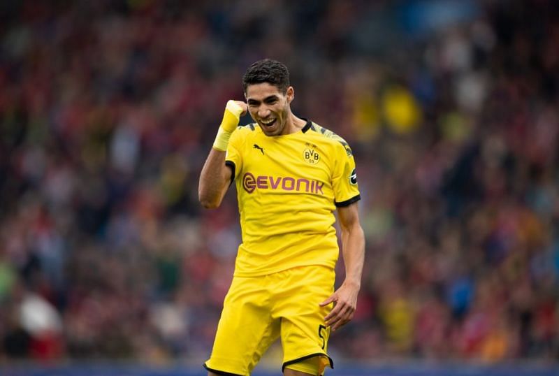 Achraf Hakimi went from a fringe player at Madrid to a star at Borussia Dortmund.