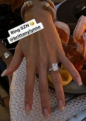 Brittany Matthews&#039; engagement ring
